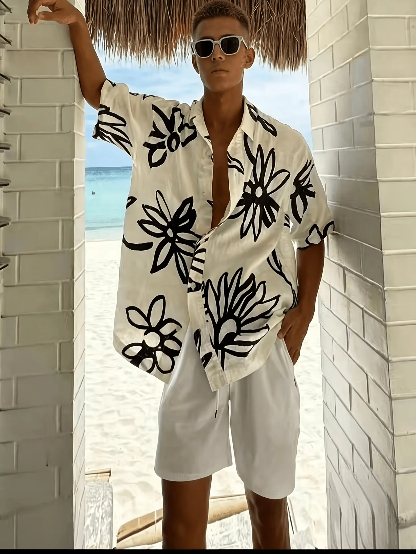 Chemise hawaïenne Aloha surdim - Vintage Hawaiian Floral Shirt avis et prix