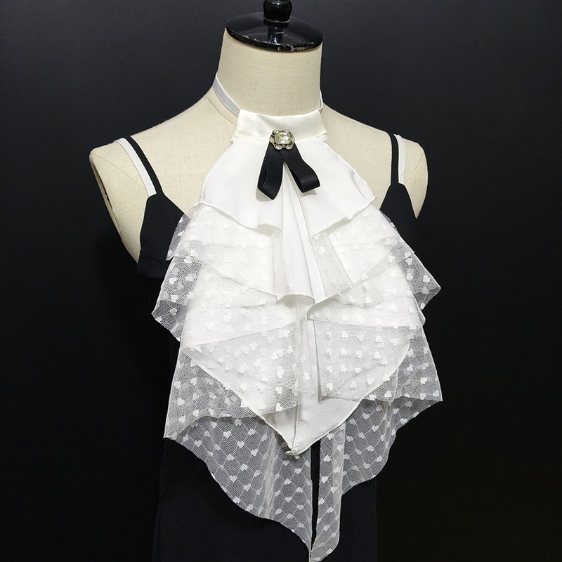 Collier de dentelle blanche su - Shirts avis et prix