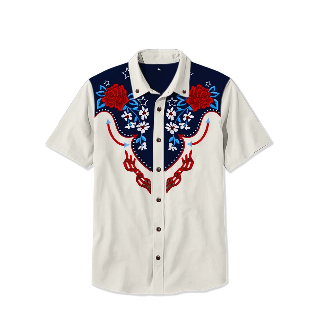 Chemise pour homme rétro à man - Vintage Hawaiian Floral Shirt avis et prix