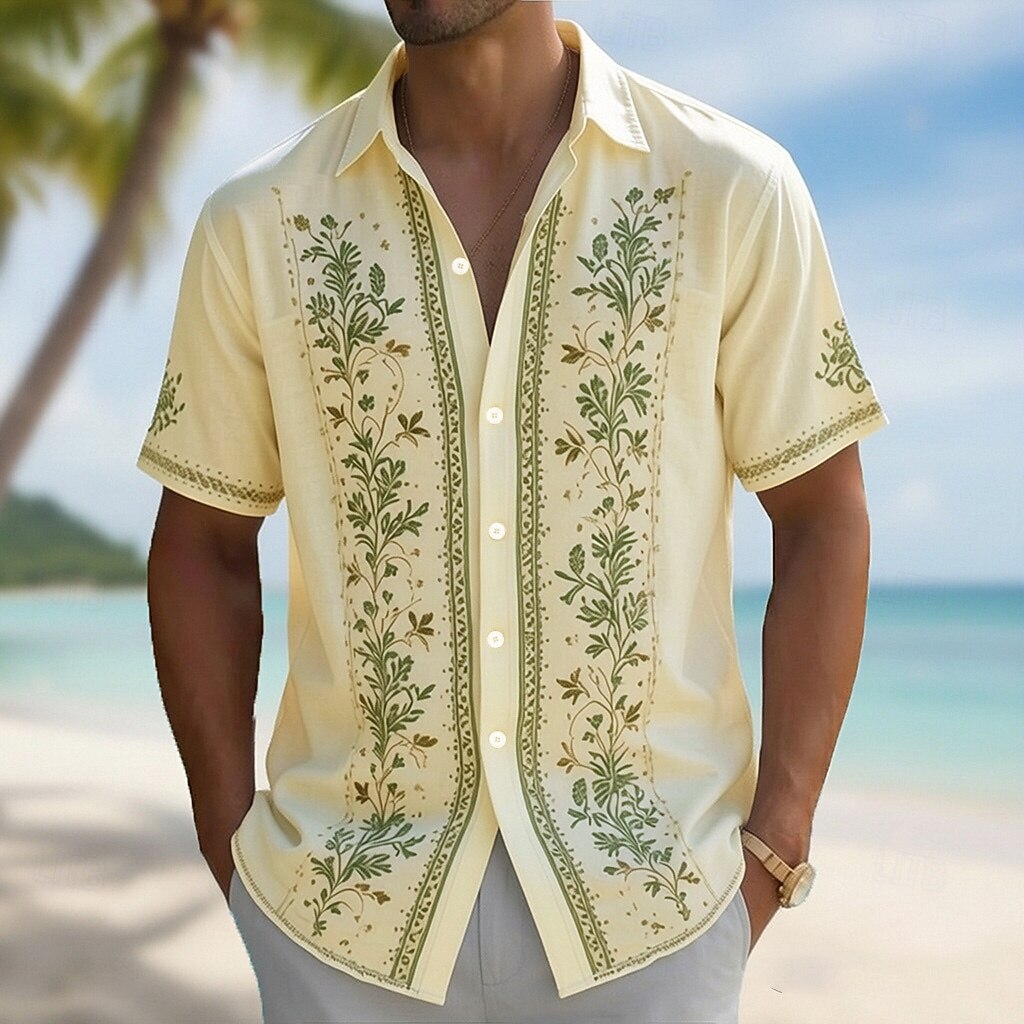 Chemise hawaïenne pour homme à - Vintage Hawaiian Floral Shirt avis et prix
